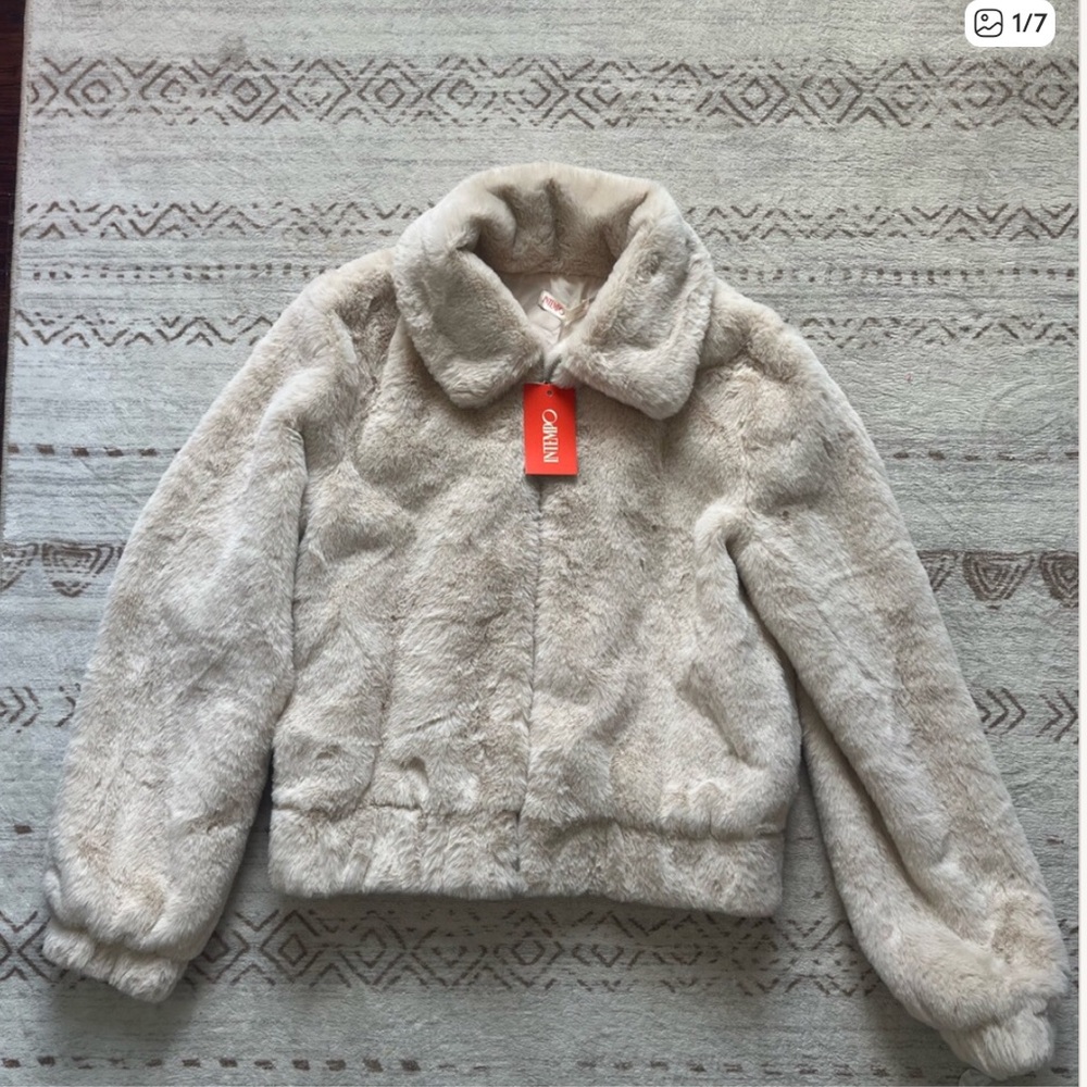 NWT Faux Fur Coat
